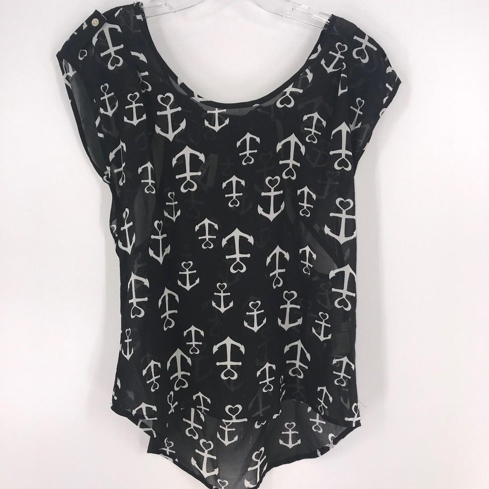 LIVE 4 TRUTH ANCHOR SLEEVELESS BLOUSE